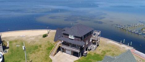Looking over Pamlico Sound