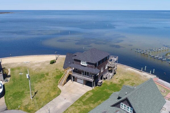 Looking over Pamlico Sound