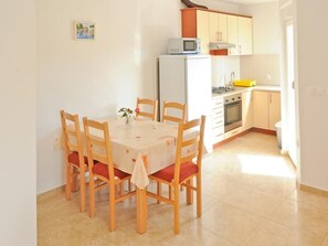 Kitchen with dining area