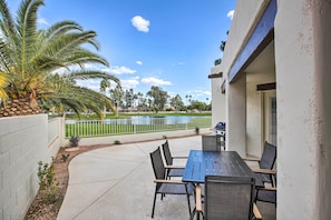 Fenced Patio | Gas Grill | Golf Course View