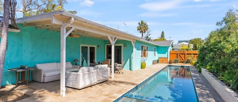 Lounge by the pool!