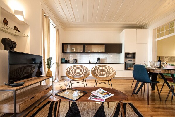 Living Area (Apartment 1)