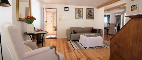 View of Living Room and Entrance