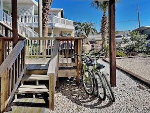 Four Adult Bicycles Included