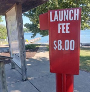 Lake Mary boat launch fee.