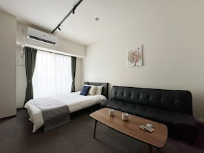 Bedroom with TV