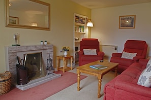 Lounge at Ivy Cottage in West Burton, Wensleydale in the Yorkshire Dales