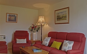 Lounge at Ivy Cottage in West Burton, Wensleydale in the Yorkshire Dales