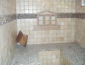 Hammam professionnel a l’intérieur et en dur 