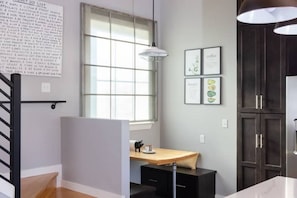 Kitchen nook.