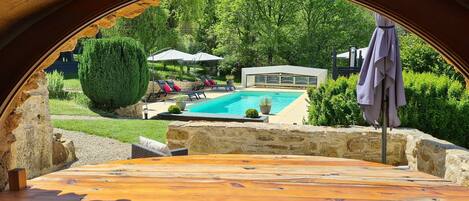 View from Gite