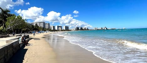 Beach Front to Pine Groove Beach.  Few steps to Alambique Beach