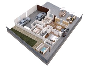 3D view of home