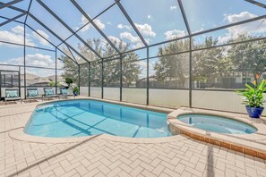 Enjoy The Sunshine In Our Heated South Facing Pool And Spa