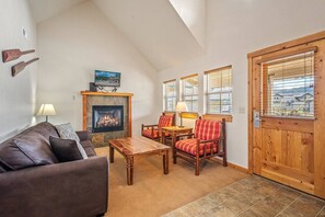 Living Room is light and bright.