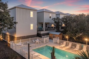 One of the community pools is right behind our house for easy access