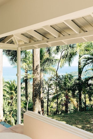 View from the front porch of the Ridge Cottage