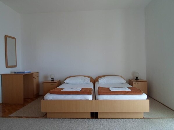 Double or twin beds