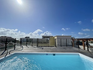 Rooftop pool