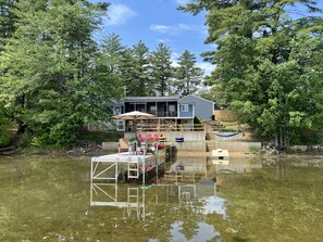 Come play at the lake. Commercial grade peddle boat and kayaks included. 