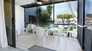 Screened Patio off Living Room