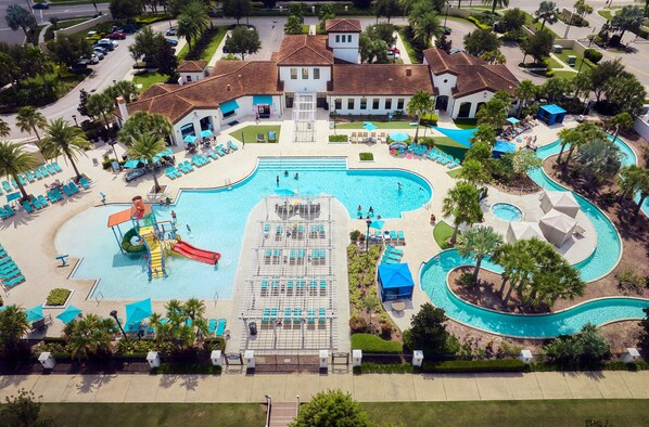 Aerial view of Clubhouse