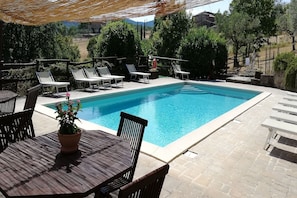 Piscine maison de vacances