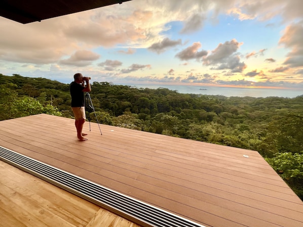 Outside Deck for relaxing