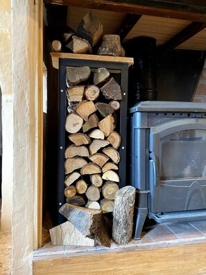If you're coming in the winter the fire is lovely.