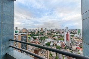 Vue sur la ville depuis l’hébergement 