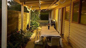 Outdoor dining