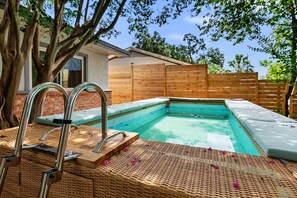 Our seasonal pool is perfect for hot summer days