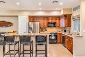 Spacious, Well-Equipped Kitchen for All Your Cooking Needs