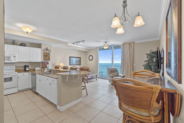 Entry way into the condo