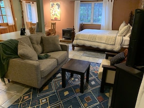 Art Studio living room area.
