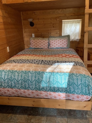 Queen Bed - lower bunk