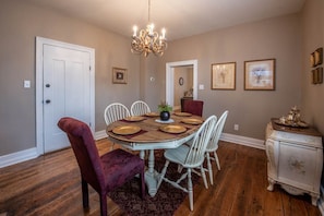 Dine in style and create lasting memories in this beautifully adorned space.