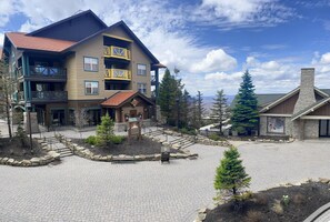 Enjoy the views from the balcony!