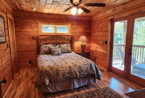 Master suite one, on main level
