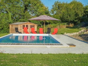 Piscine maison de vacances