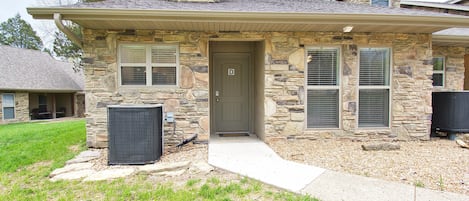 Front of Condo/Townhome with Keyless Entry