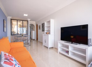 You enter, the soft and soothing atmosphere comforts you. You are on vacation.