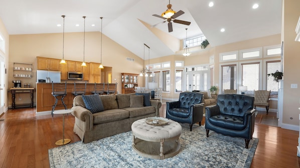 There is so much natural light pouring into this 4 bed 4 bath gorgeous home!