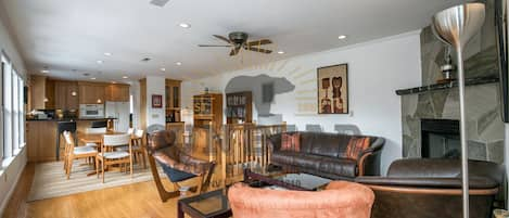 Upstairs living room