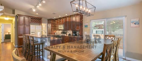 Dining area