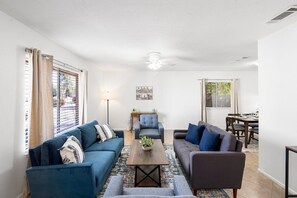 Blue-toned 2nd living room