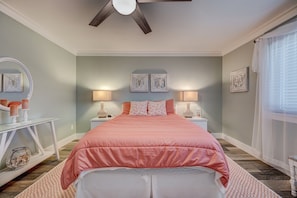Queen bed