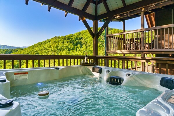 Newer hot tub
