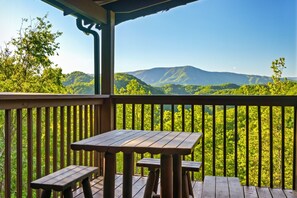 Outdoor table for a game of cards or Dining Al fresco