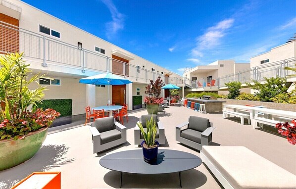 Community common area for working or relaxing

